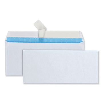 Quality Park™ Security Envelope, #10, Commercial Flap, Redi-strip Closure, 4.13 X 9.5, White, 500-box freeshipping - TVN Wholesale